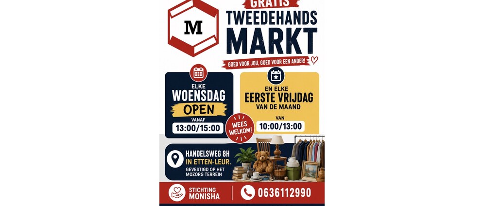 Geld inzamelen | Gratis Markt | Doneeractie