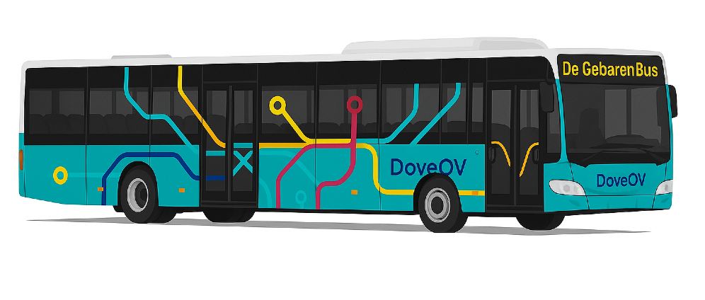 Stap jij in? Help dove buschauffeur Thijs met De GebarenBus het land door! | Geld inzamelen