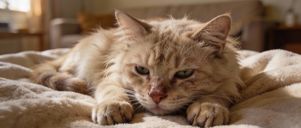 Geld inzamelen | Operatiekosten voor onze lieve kat Luna | Doneeractie