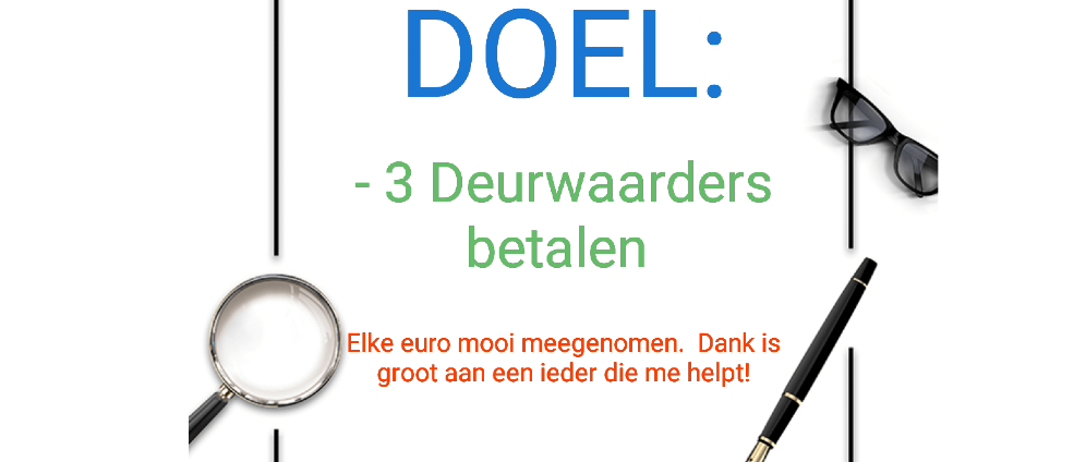 Geld inzamelen | Help mee Betalen van mijn schuld bij deurwaarders | Doneeractie