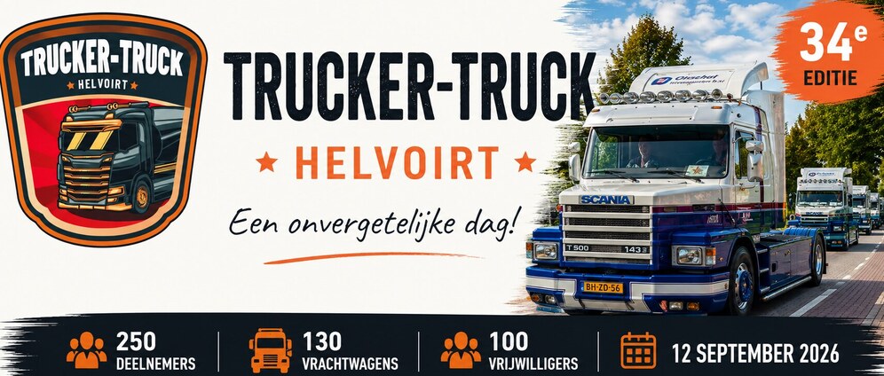 Geld inzamelen | Help Trucker Truck Helvoirt met een overgetelijke dag voor mensen met een beperking! | Doneeractie