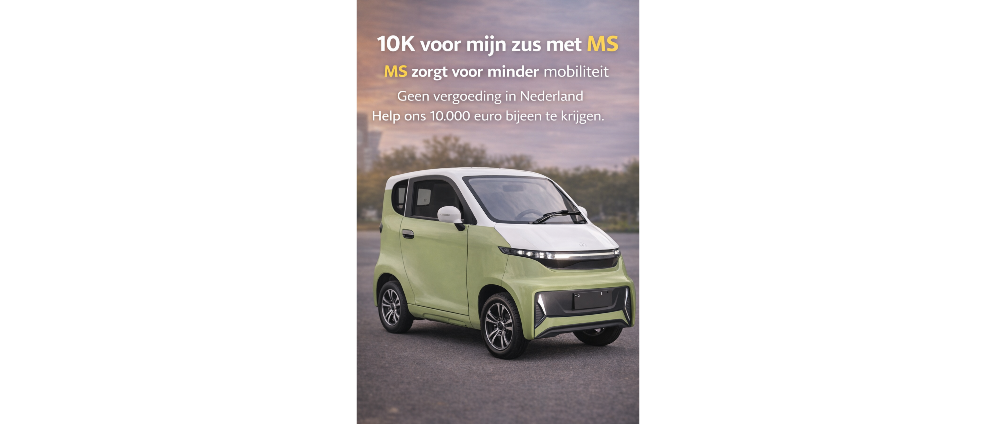 Geld inzamelen | Geef mobiliteit terug, beat the MS | Doneeractie