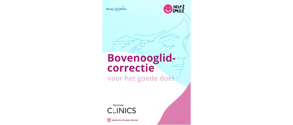 Geld inzamelen | Bovenooglidcorrectie voor het goede doel | Doneeractie