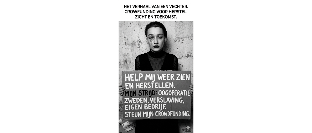 Geld inzamelen | Een kans op een nieuw leven Herstel, Zicht en een Toekomst | Doneeractie