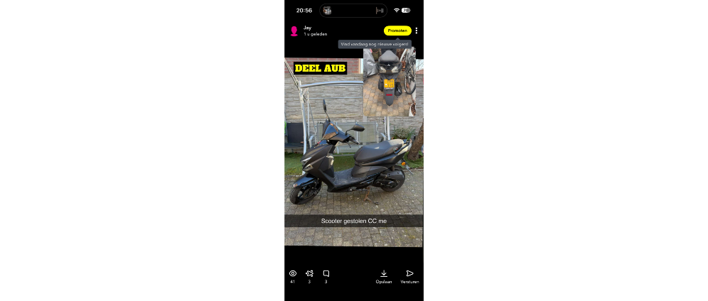 Geld inzamelen | Scooter | Doneeractie