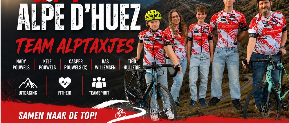 Geld inzamelen | Tigo loopt met zijn team de Alpe d'HuZes voor opa Leo en voor meer kankeronderzoek | Doneeractie