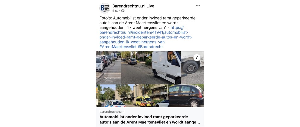 Geld inzamelen | Schade voertuig buurman | Doneeractie