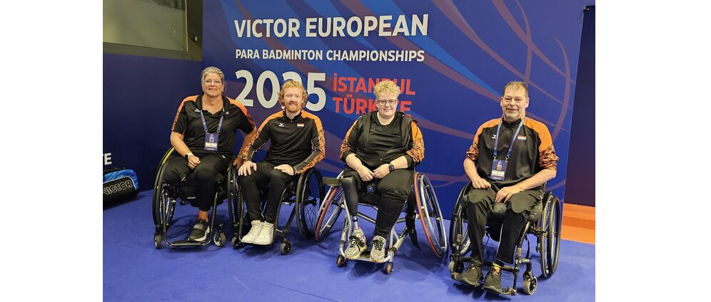 Geld inzamelen | Help 4 rolstoelbadmintonners hun internationale droom waarmaken | Doneeractie