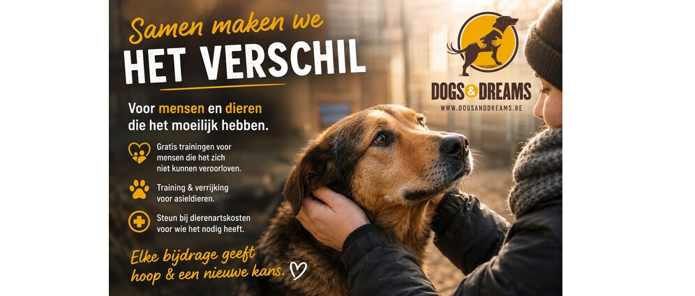 Geld inzamelen | Geef mens en diereen kans | Doneeractie