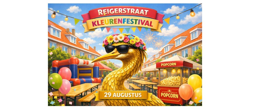 Geld inzamelen | Straatfeest Reigerstraat 2026 | Doneeractie
