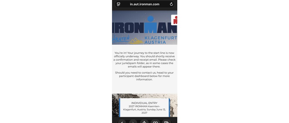 Geld inzamelen | Ironman klagenfurt 2027 | Doneeractie