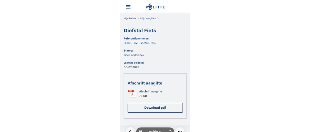 Geld inzamelen | Gestolen fiets terug halen | Doneeractie