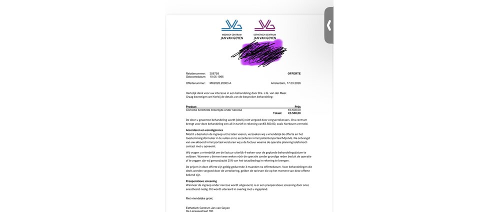 Geld inzamelen | Operatie | Doneeractie
