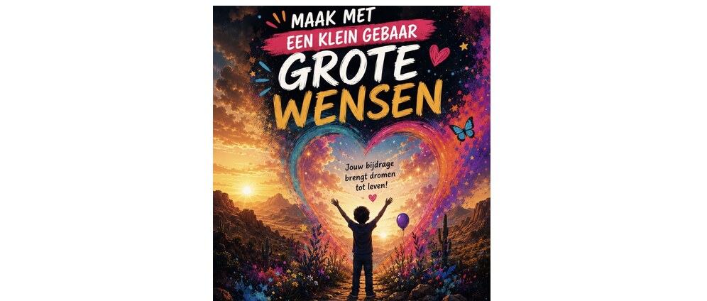 Geld inzamelen | Wensen voor groot en klein | Doneeractie