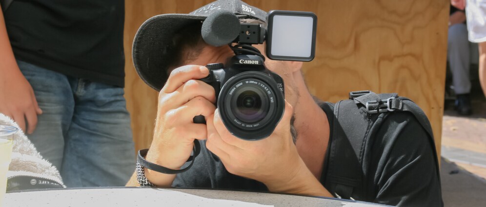 Geld inzamelen | Fototeam Muziekstad Vader Zoon Zoeken Steun voor Nieuwe Camera | Doneeractie