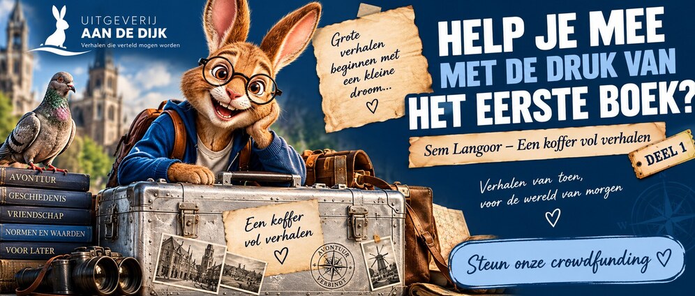Geld inzamelen | Help je mee met mijn eerste boek? | Doneeractie