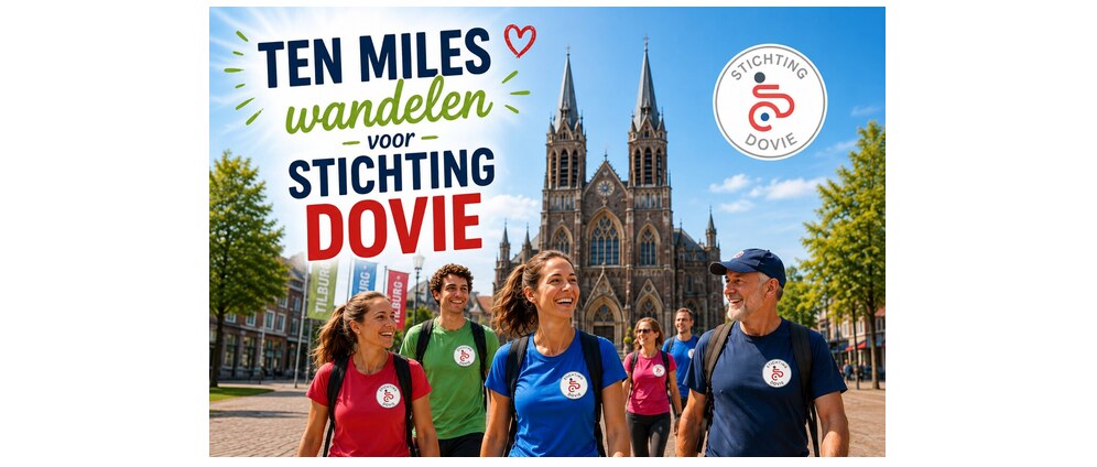Geld inzamelen | Wandelen en hardlopen voor Stichting DOVIE | Doneeractie