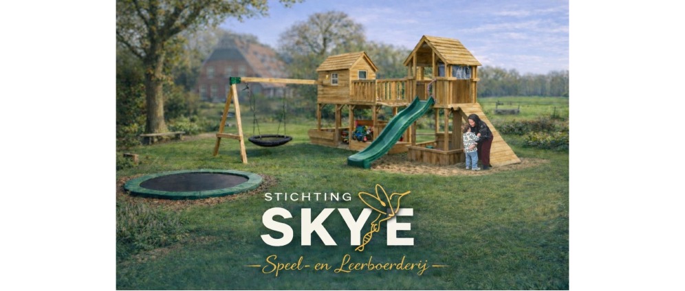 Geld inzamelen | Doneren voor een speeltoestel Stichting Skye | Doneeractie